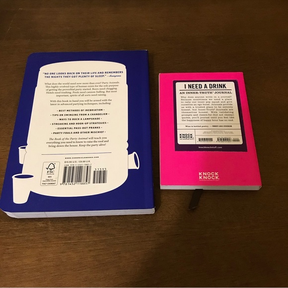 The Book of the Party Animal with I Need a Drink Mini Journal Bundle - Picture 5 of 12